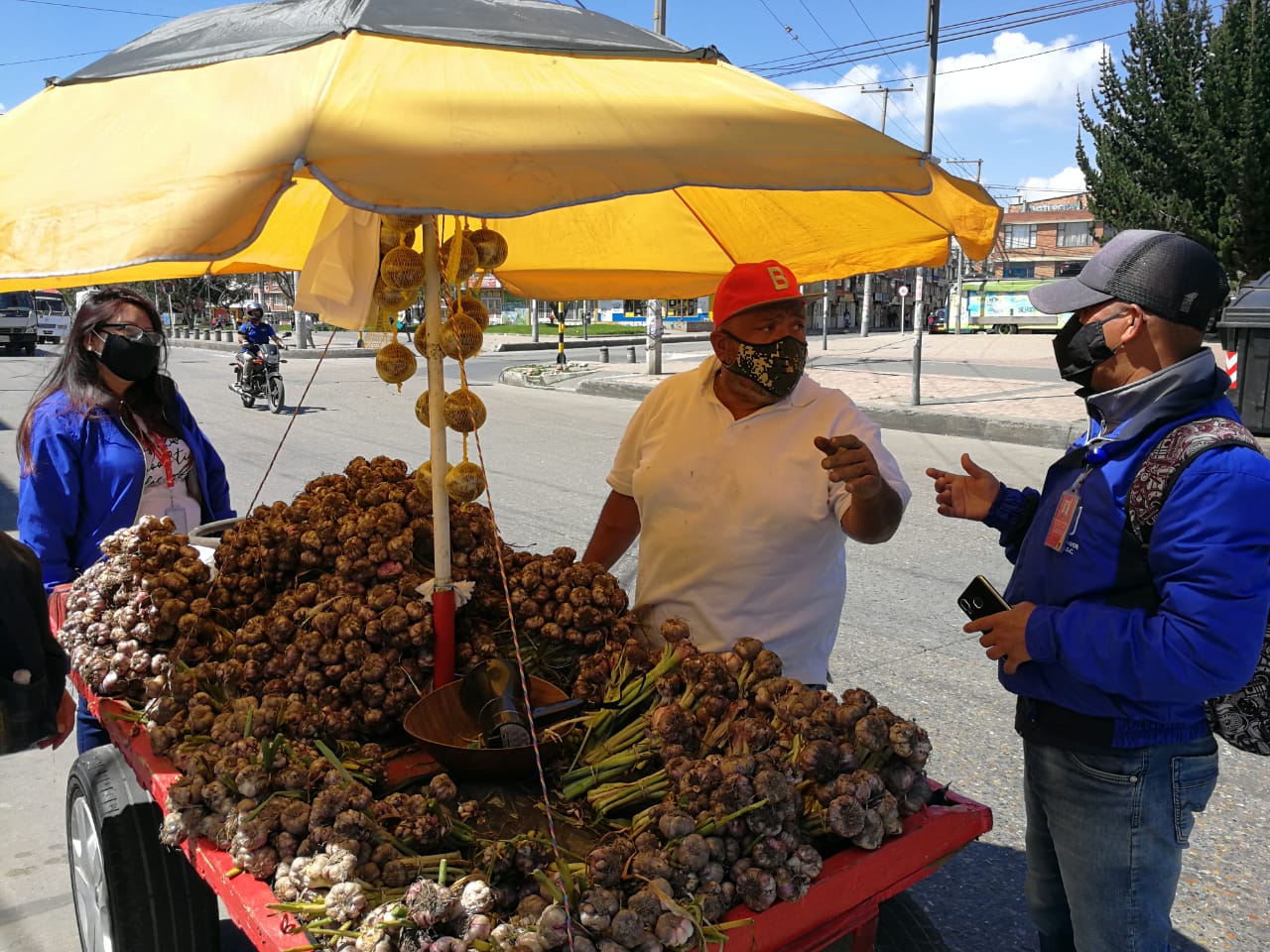 Vendedores informales