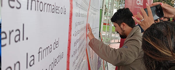 Firma del pacto 