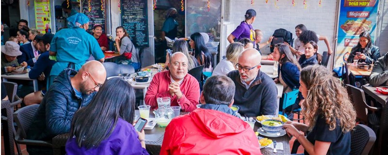 Cumpleaños de Bogotá plaza de mercado la Perseverancia
