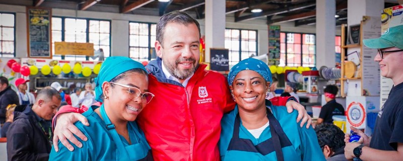 Cumpleaños de Bogotá plaza de mercado la Perseverancia