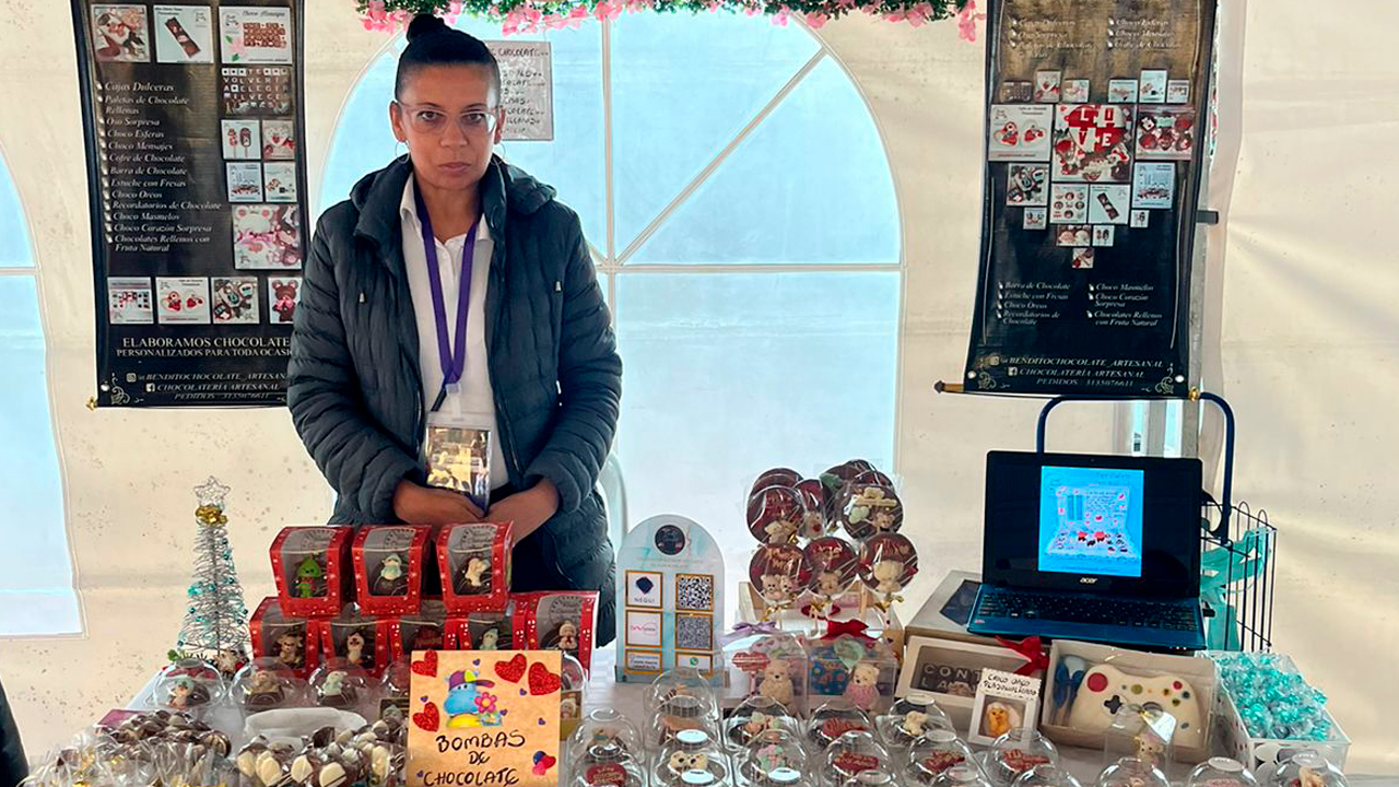 emprendedores del ipes en feria