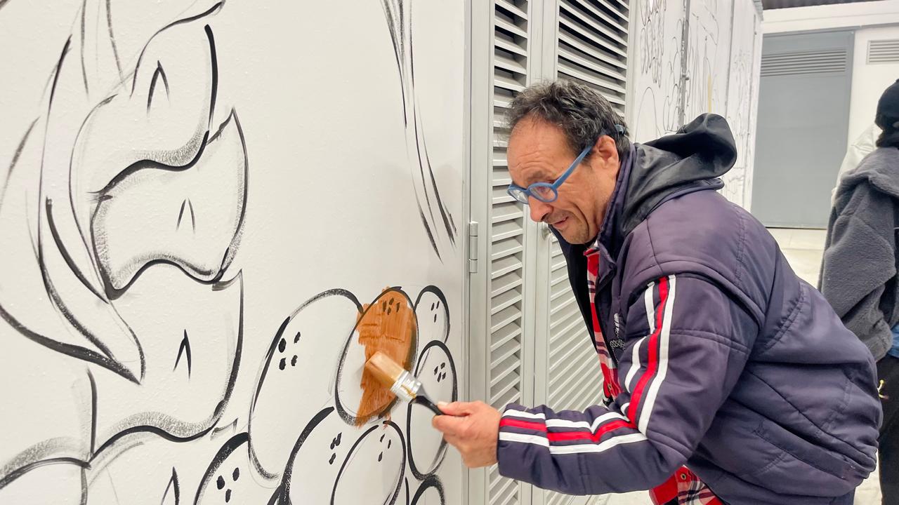 Arte y cultura en la Plaza Distrital de Mercado Santander