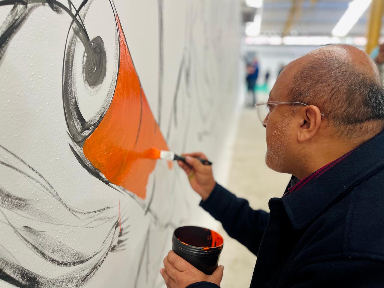Arte y cultura en la Plaza Distrital de Mercado Santander