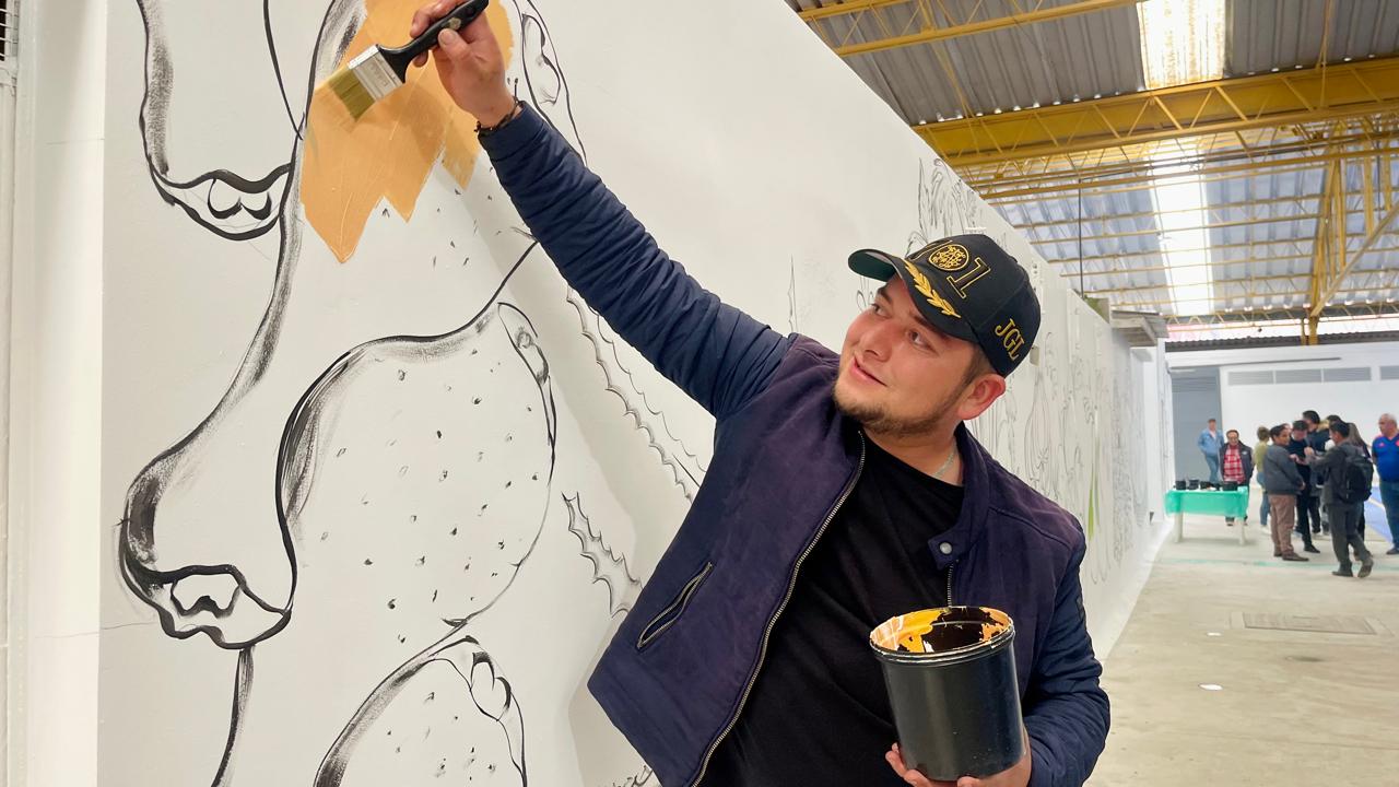 Arte y cultura en la Plaza Distrital de Mercado Santander