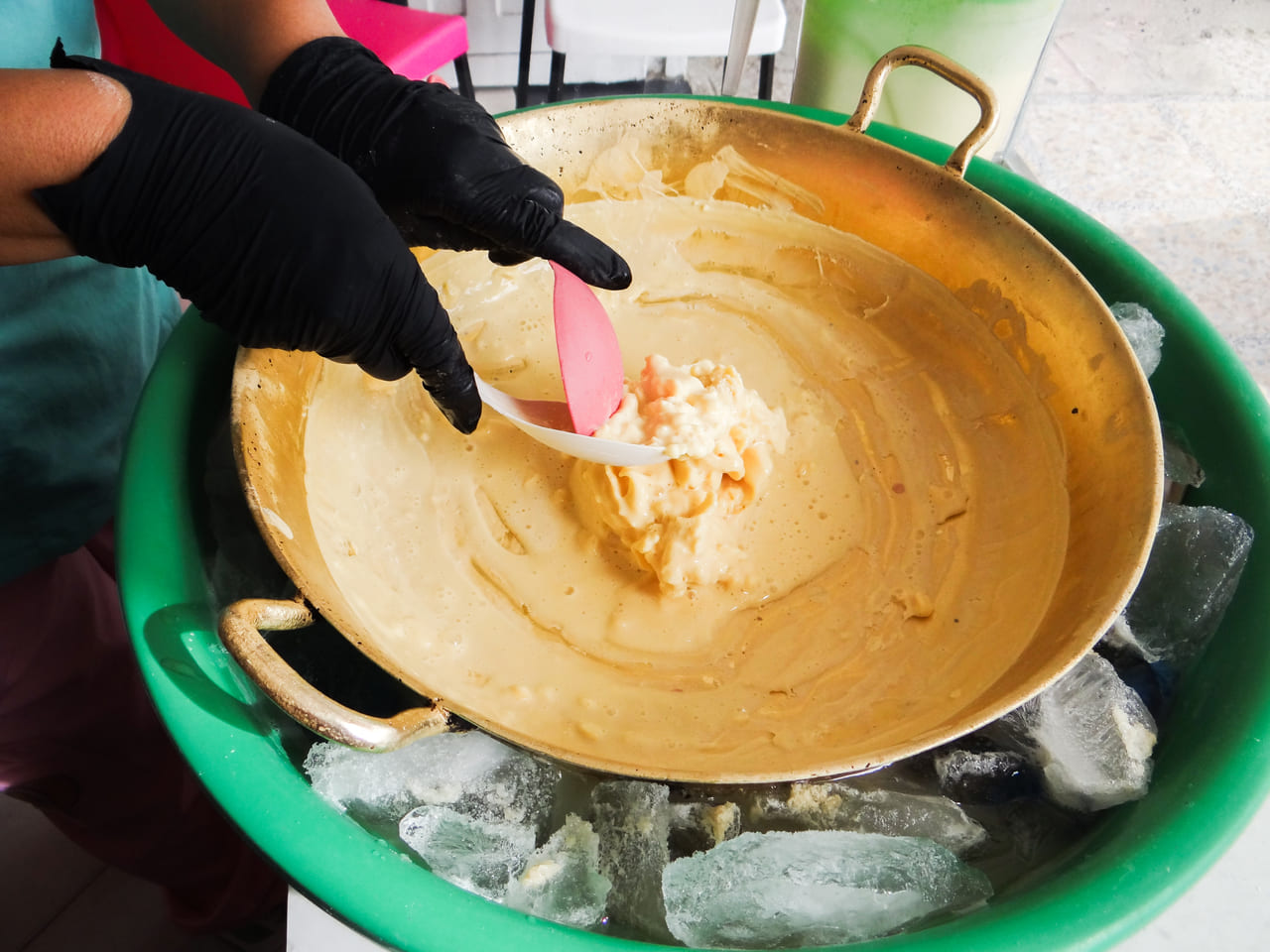 Patricia Erazo helado de paila