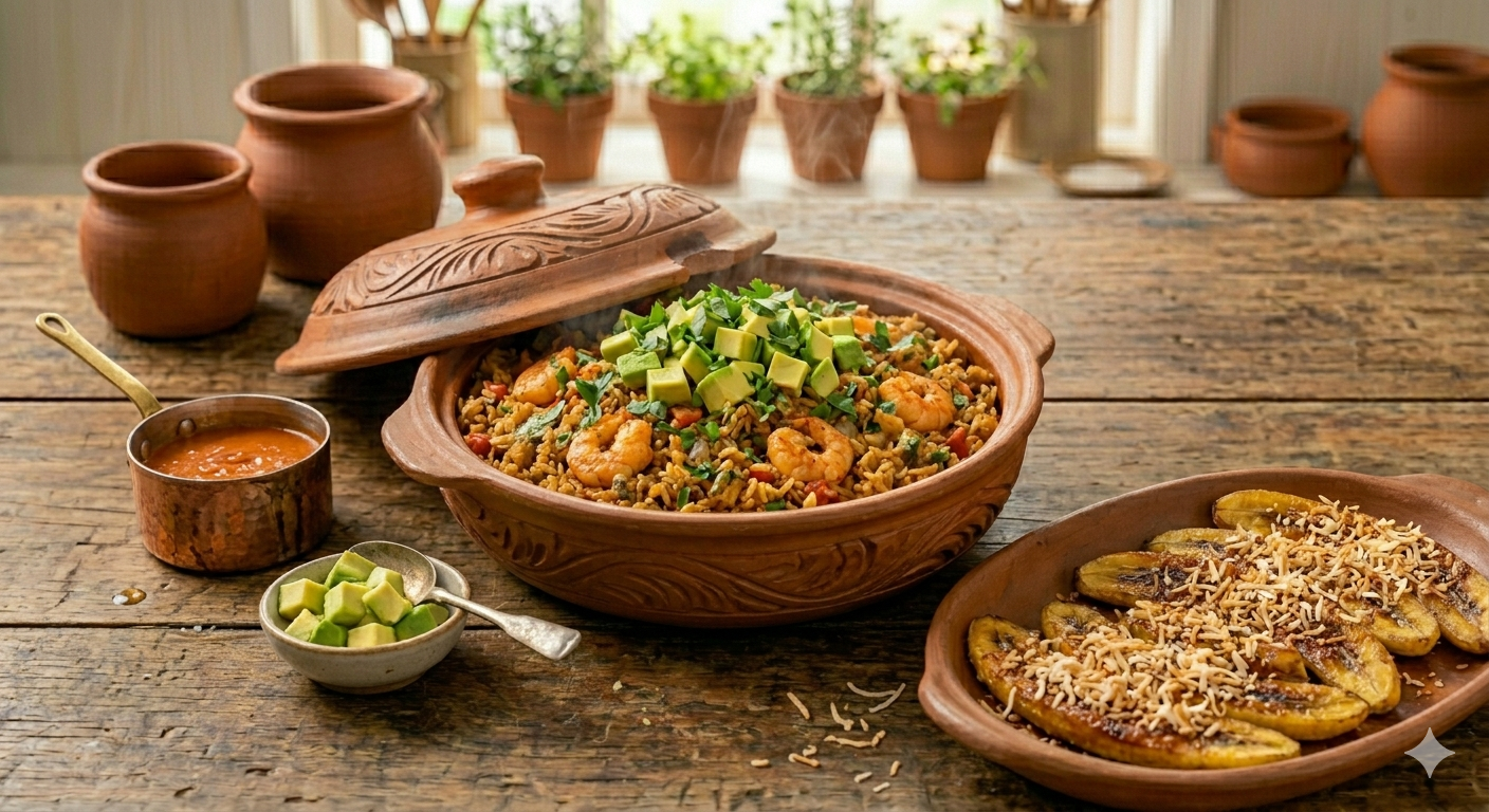 Arroz de nuestro Caribe (Imagen de referencia creada con IA)
